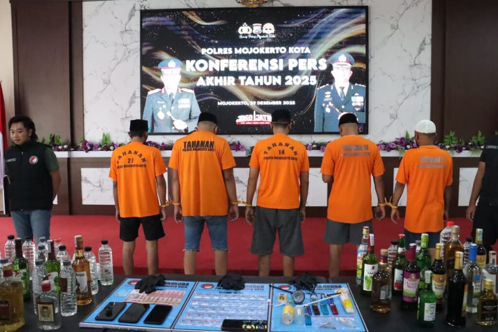 Kasus Tipiring Sat Samapta Turun 32,6 Persen pada tahun 2025, Diungkap dalam Konferensi Pers Akhir Tahun*