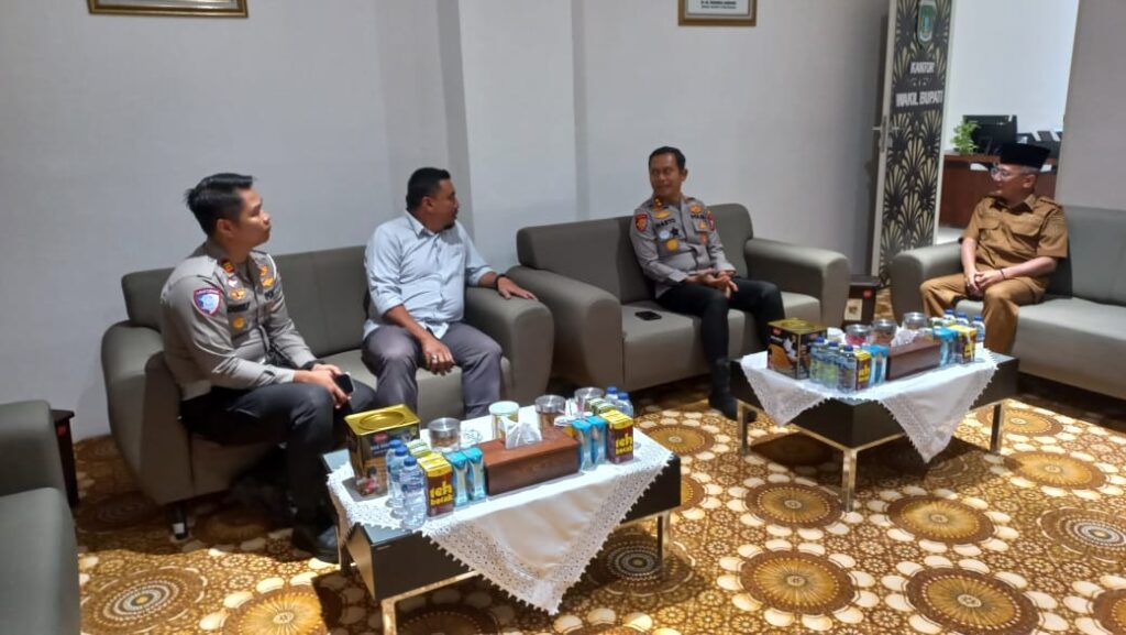 Temui Wakil Bupati, Kapolres Pasuruan Bangun Koordinasi Keamanan Daerah