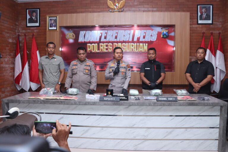 Polres Pasuruan Ungkap 25 Kasus Narkotika Sepanjang Januari 2026