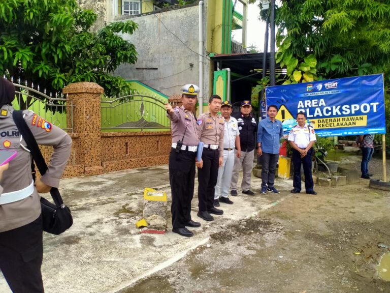 Jelang Ops Keselamatan Polda Jatim Petakan Black Spot dan Trouble Spot di Ngawi*