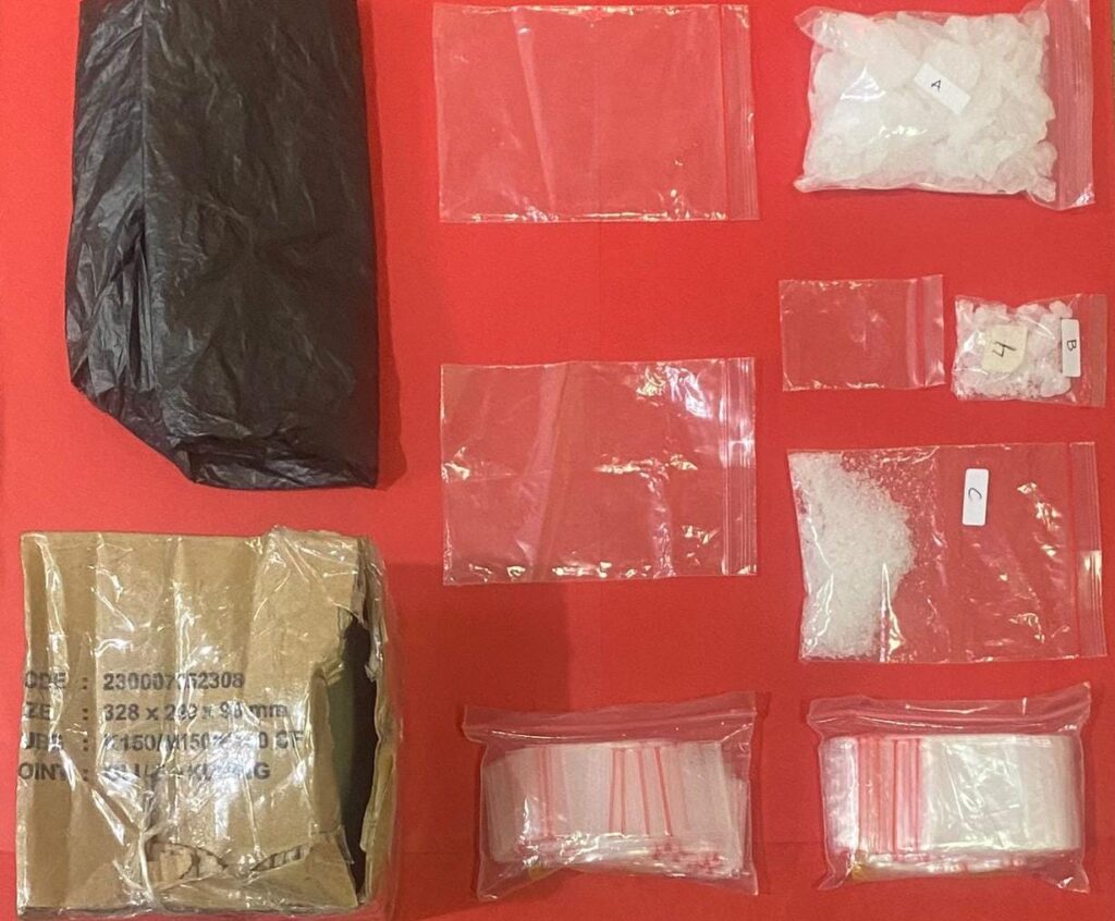 Polres Mojokerto Amankan Dua Tersangka Pengedar Sabu Senilai 126 juta*