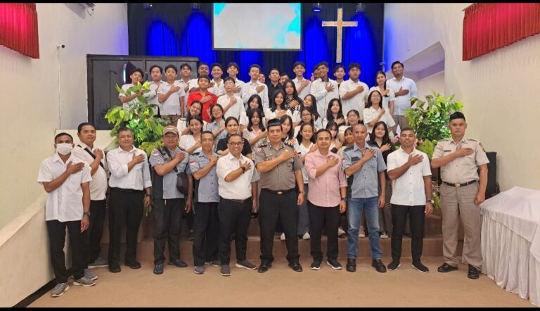 Polres Pasuruan Ajak Generasi Muda Gereja GBIS Perangi Bahaya Narkoba Dan Miras*
