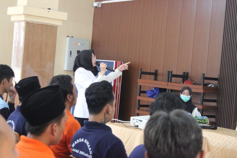 Cegah Penyebaran Penyakit Menular, Lapas Sidoarjo Gelar Sosialisasi Pencegahan dan Pengendalian Infeksi Hantavirus**
