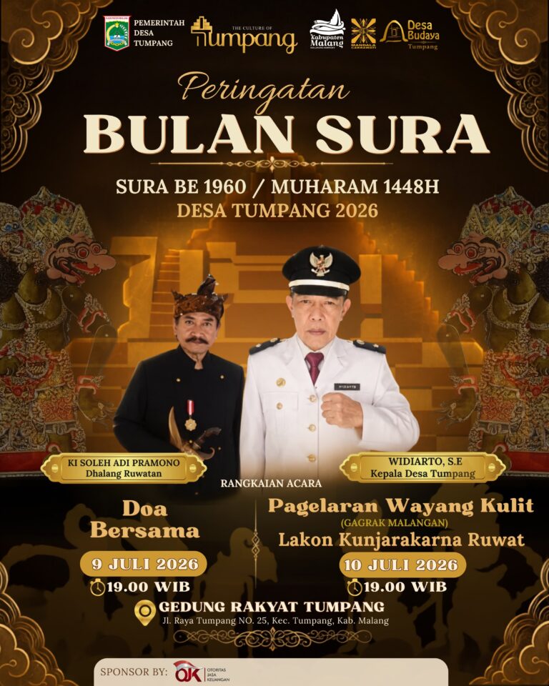 Menjaga Marwah Budaya, Merawat Keharmonisan Warga: Komitmen Pemdes Tumpang di Bulan Sura 1448 H
