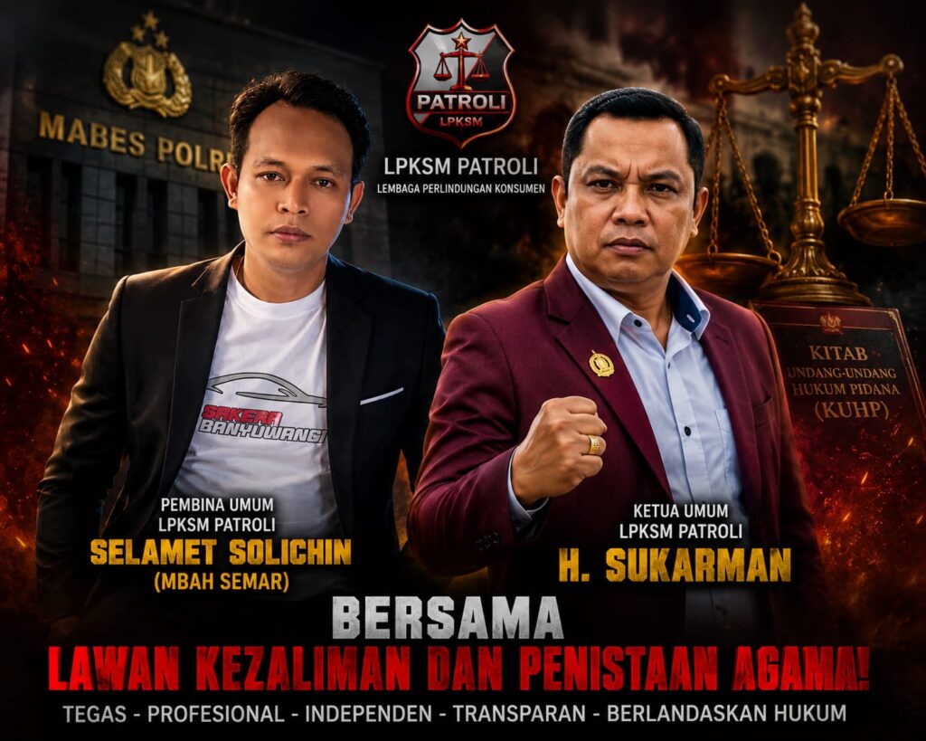 LPKSM PATROLI Desak Aparat Usut Tuntas Video Viral yang Dinilai Menyinggung Al-Qur’an dan Islam