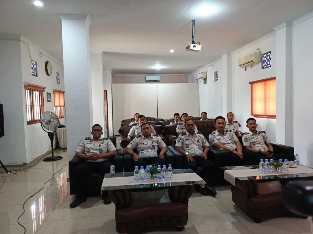 Lapas Sidoarjo Ikuti Rapat Analisis dan Evaluasi Capaian Kinerja Triwulan II Semester I Tahun 2026