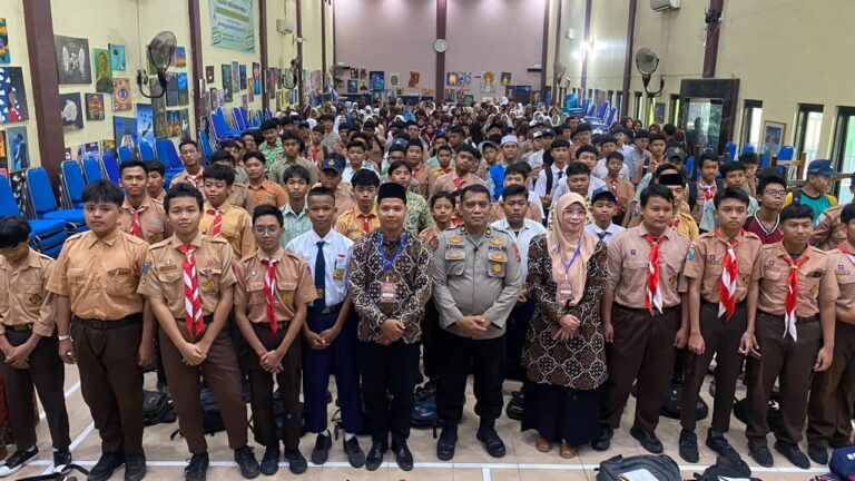 Polres Pasuruan Tanamkan Disiplin kepada 340 Siswa Baru MAN 1 Pasuruan, Bekal Wujudkan Generasi Berkarakter