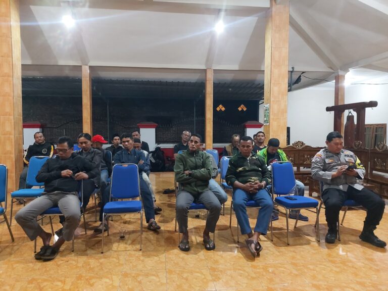 Wakapolsek Wagir Pimpin Rakor Persiapan Turnamen Bola Voli “Sitirejo Cup ke-5” Tahun 2026 Diikuti 48 Tim dari Berbagai Wilayah Jawa Timur